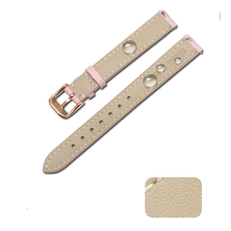 Dây đồng hồ da bò 2 mặt lớp da bò đầu tiên chống thấm nước BO-27 size 12 14 16 18 20mm