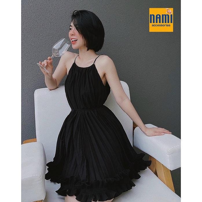 Đầm suông dập ly cổ yếm lai bèo tiểu thư xinh xắn nổi bật Nanami - ATNU056