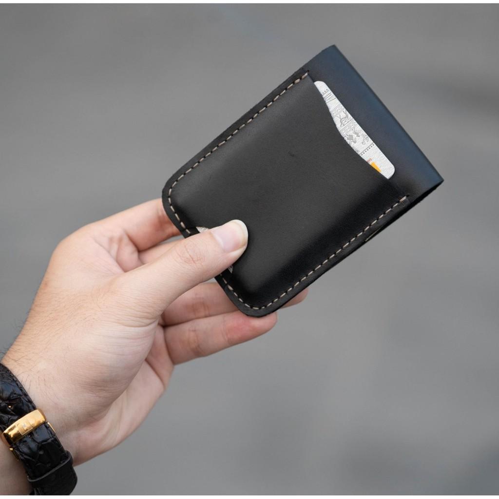 Bóp Nam Mini - Bóp Sen 3 Plus Da Bò Thật BB00E