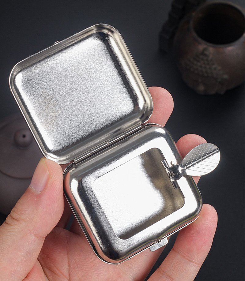 Gạt tàn inox mini tiện lợi