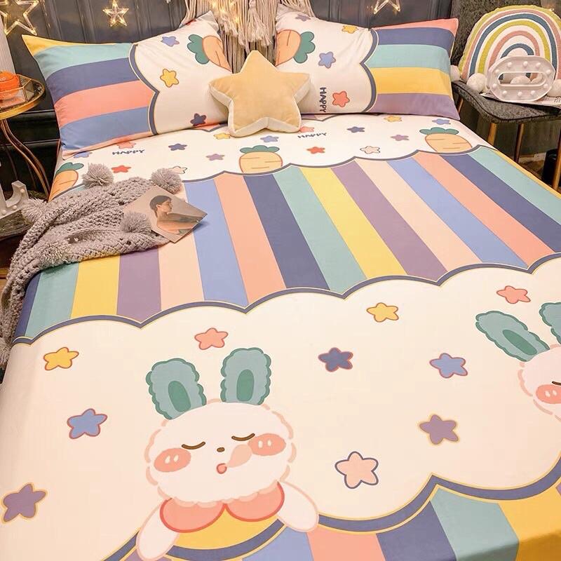Ga Gối 100% Cotton Hàng Nhập khẩu Cao Cấp 3 Món Mẫu Bé Trai