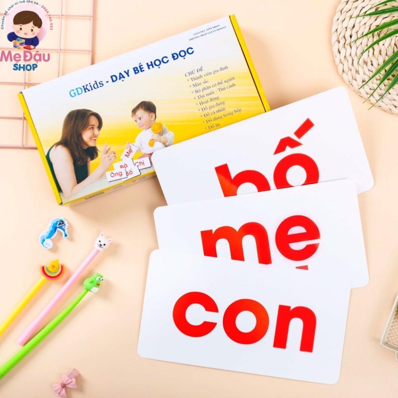 DẠY BÉ HỌC ĐỌC (Bộ 100 Thẻ) – Flashcard