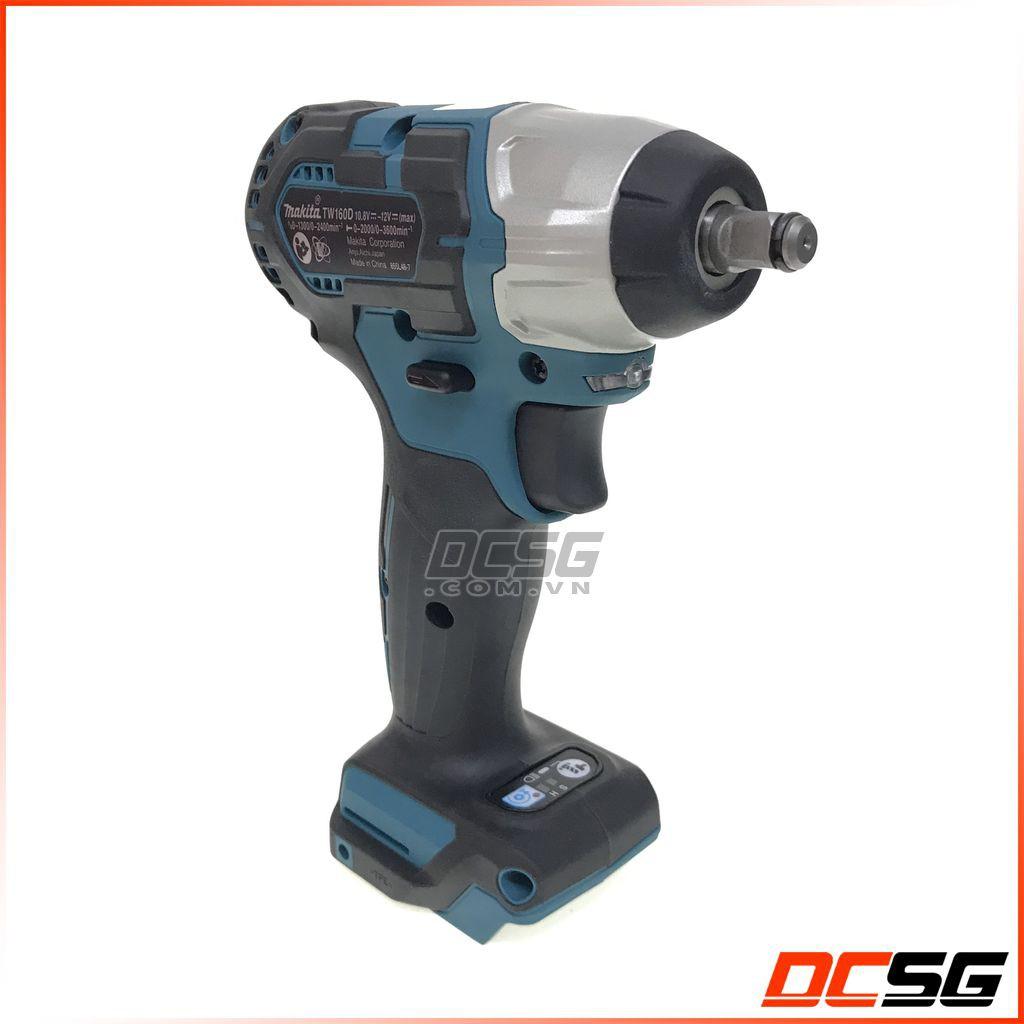 Máy siết bu lông dùng pin 12Vmax Makita TW160DZ (Thân máy)