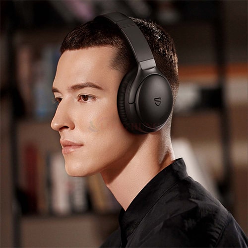 Tai nghe chụp tai Bluetooth Soundpeats A6 - Hàng chính hãng