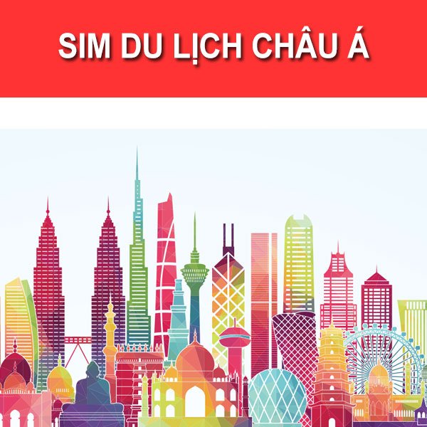 Sim 3G/4G AIS Du Lịch 17 Nước Châu Á - Hàng Chính Hãng