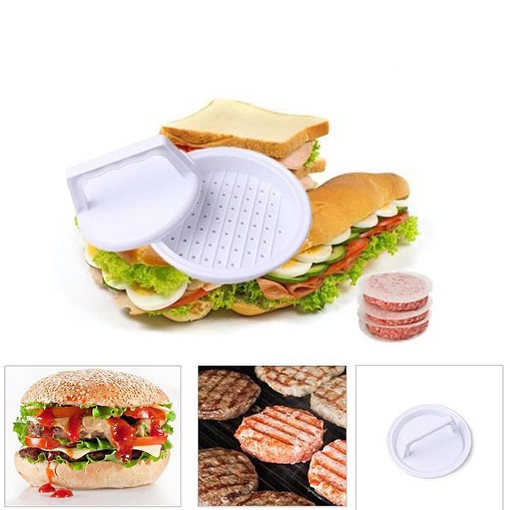 Dụng Cụ Ép Chống Dính - cơm cháy, xôi, Khuôn Bánh Hamburger