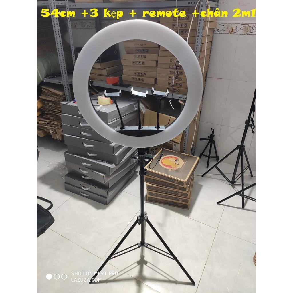 BỘ ĐÈN LIVESTREAM 45CM SIZE LỚN CÓ REMOTE ĐIỀU KHIỂN TỪ XA