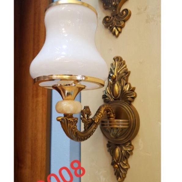 Đen tường mầu đồng, đèn trang trí, đèn gắn tường, đèn phòng ngủ, đèn decor TC 008 DT HQ