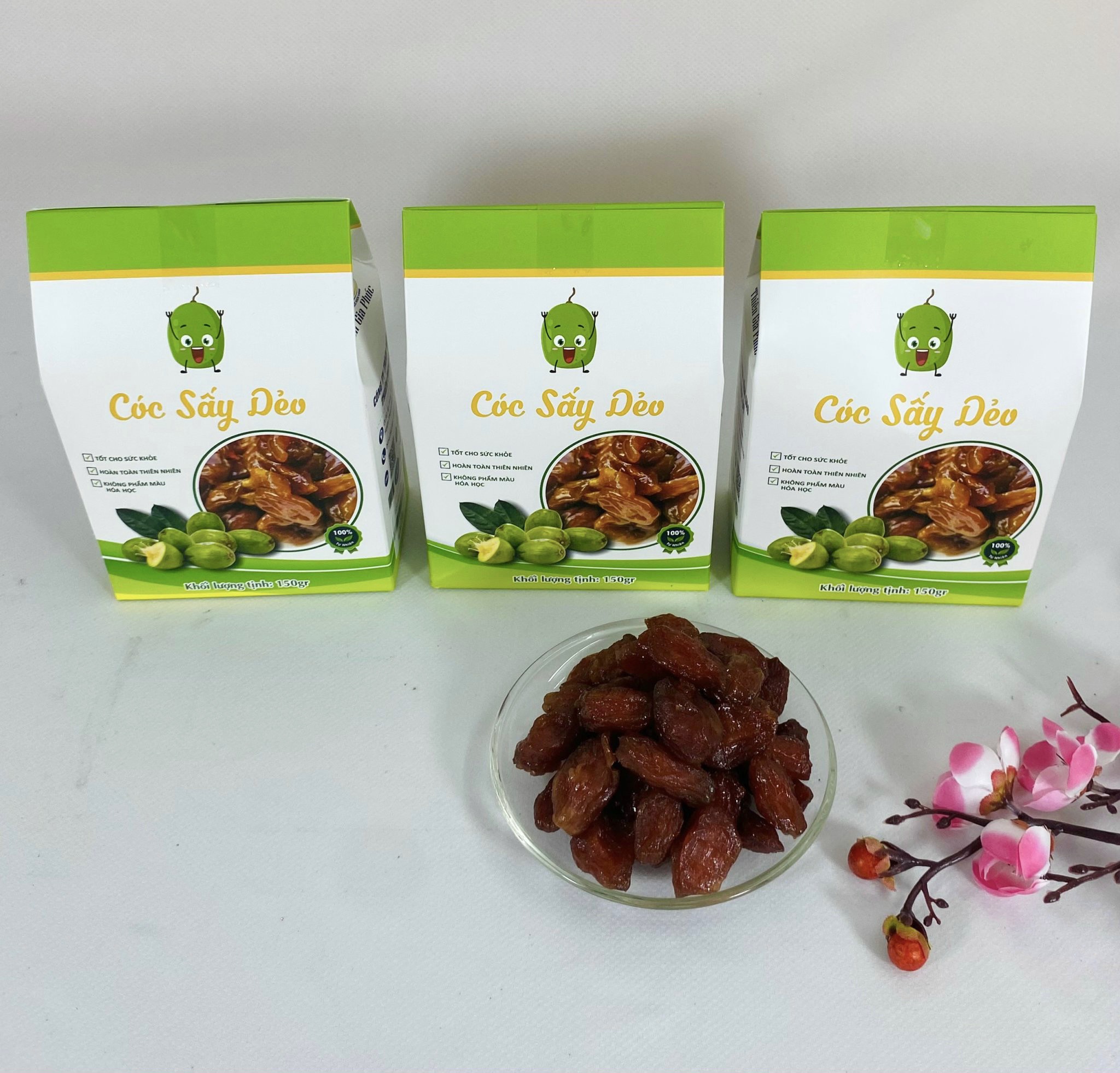 Trái cóc sấy dẻo Thiên Gia Phúc gói 150g