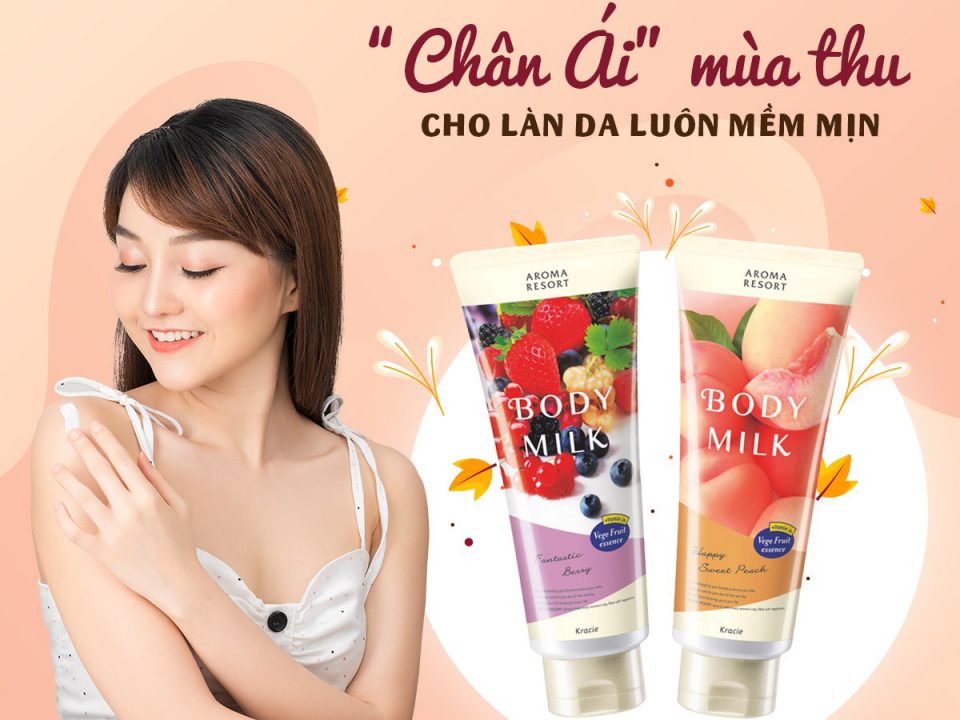 Kem Dưỡng Thể Kracie Aroma Resort Body Milk Happy Sweet Peach Dưỡng Ẩm Da Hương Quả Đào 200g (Bị Trầy Vỏ)