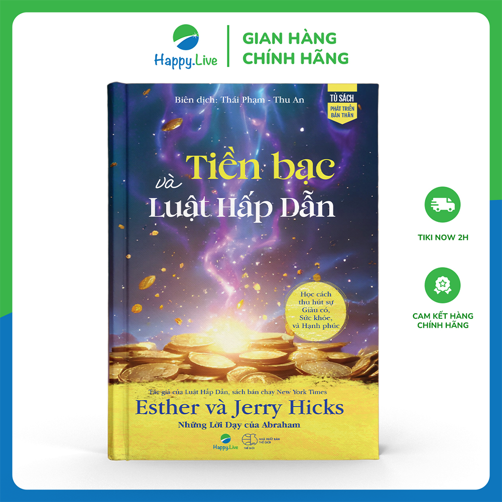 Sách Tiền bạc và Luật Hấp Dẫn - Money, and the Law of Attraction- Happy Live