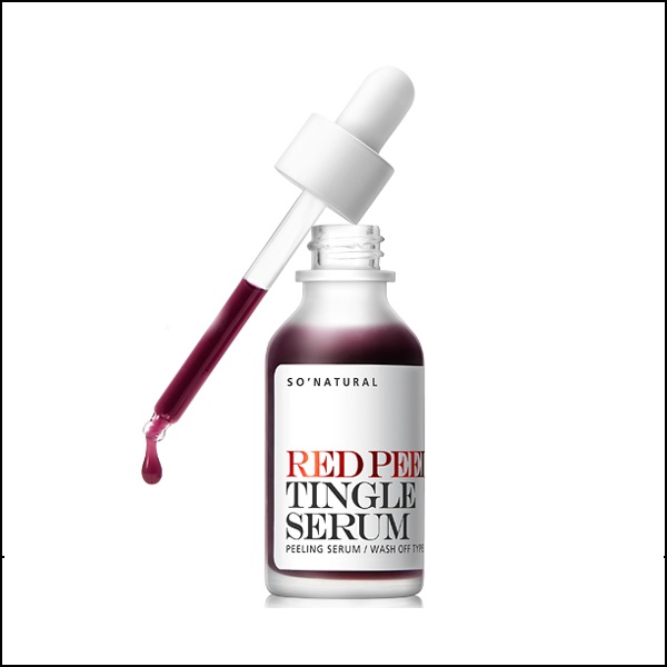 SERUM TÁI TẠO PHỤC HỒI DA RED PEEL TINGLE 35ml + Tặng kèm 1 mặt nạ sủi bọt Su:m 37 Đen