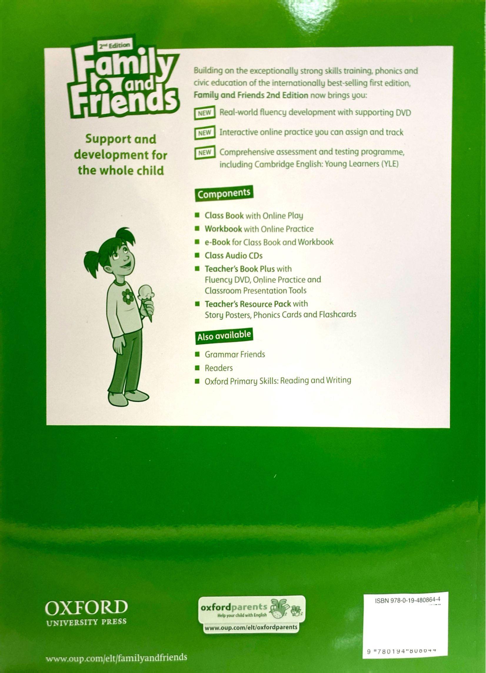 Sách ngoại văn: Family and Friends: Level 3: Workbook &amp; Online Skills Practice Pack