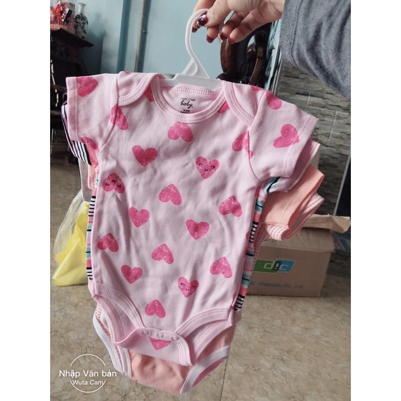 Body suit - Body chip cộc tay chuẩn BELITI cho bé trai bé gái từ 3-11kg