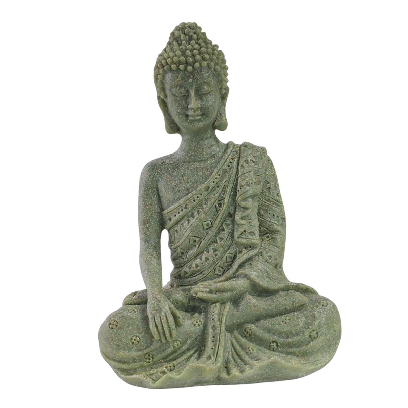 Resin Buddha Statue Buddha Sculpture Gift Buddha Figurine for Desktop Office