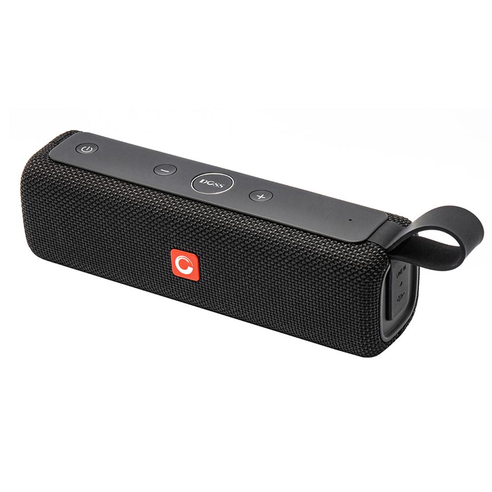 Loa di động, loa Bluetooth điện tử, hộp âm thanh ngoài trời không thấm nước IPX6, hộp âm nhạc âm thanh âm thanh âm thanh nổi 12W Color: Grey
