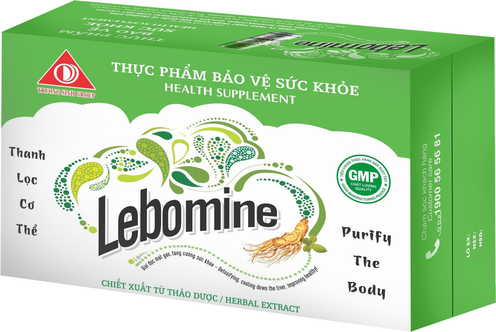 Nước uống thảo dược Lebomine 330ml