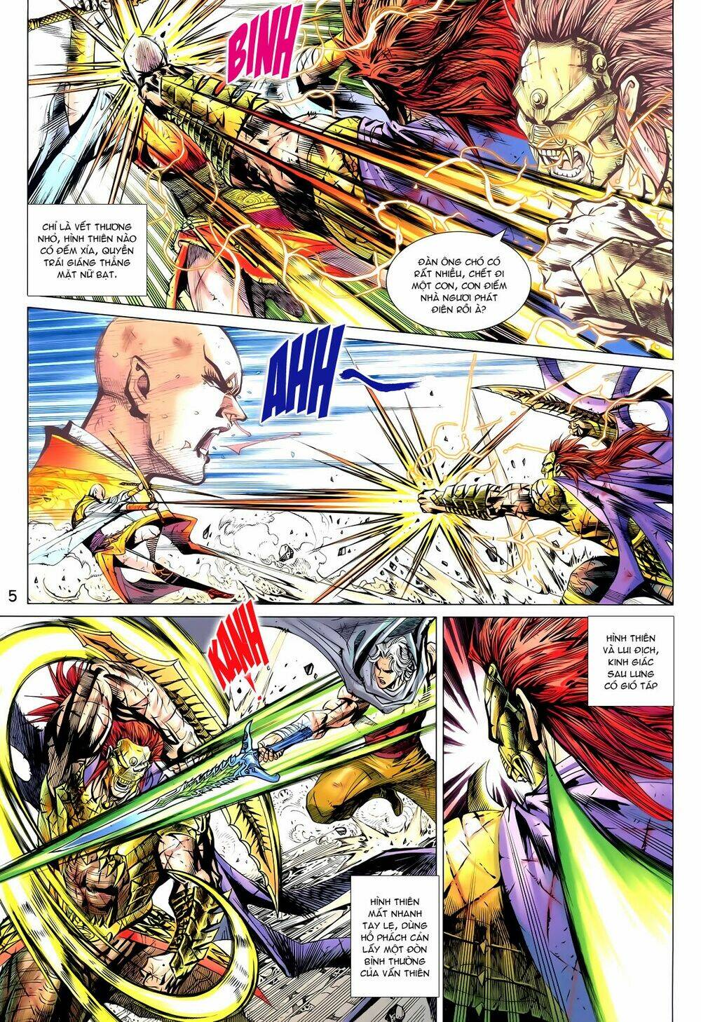 thần binh vấn thiên chapter 24 5