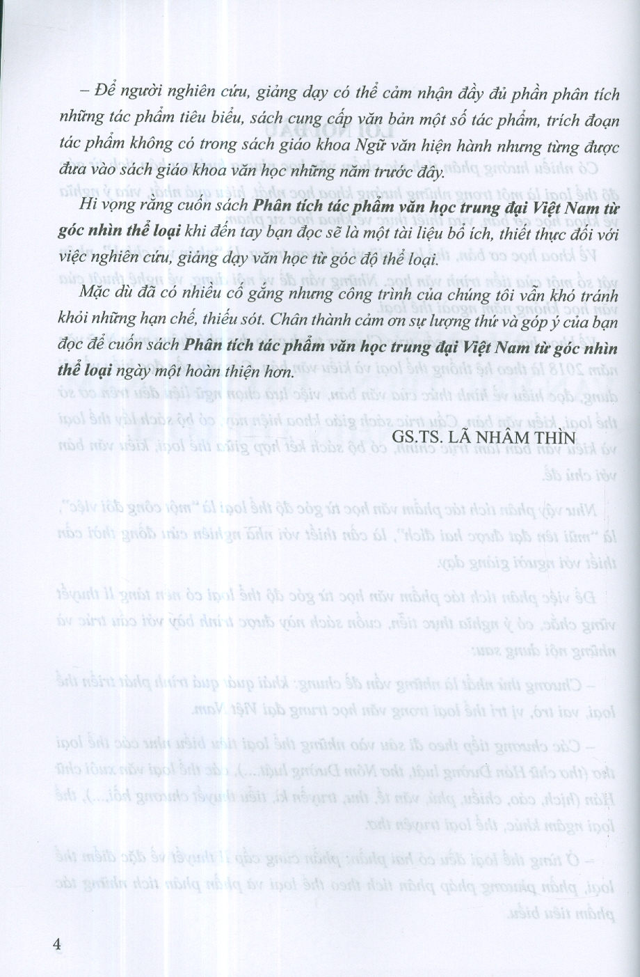 Phân Tích Tác Phẩm Văn Học Trung Đại Việt Nam Từ Góc Nhìn Thể Loại