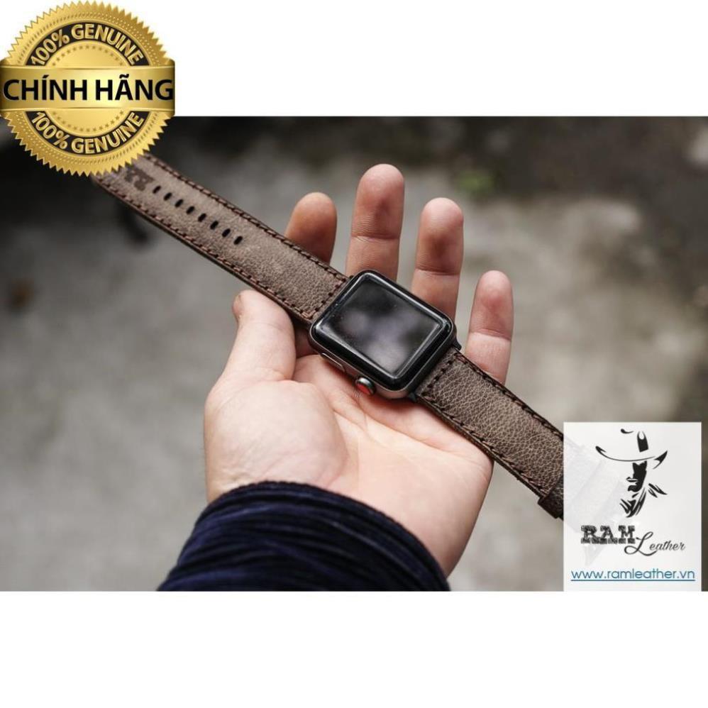 DÂY ĐỒNG HỒ DA SÁP NGỰA VÂN HẠT – RAM BAUHAUS 1959 THANH LỊCH - HÀNG CHÍNH HÃNG RAM LEATHER .