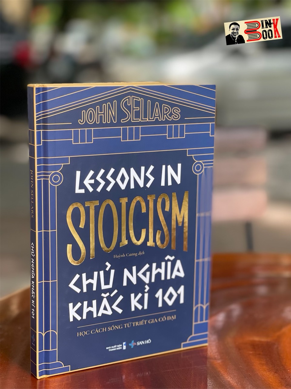 (Bìa Cứng) Lessons in Stoicism - CHỦ NGHĨA KHẮC KỈ 101 – San Hô Books