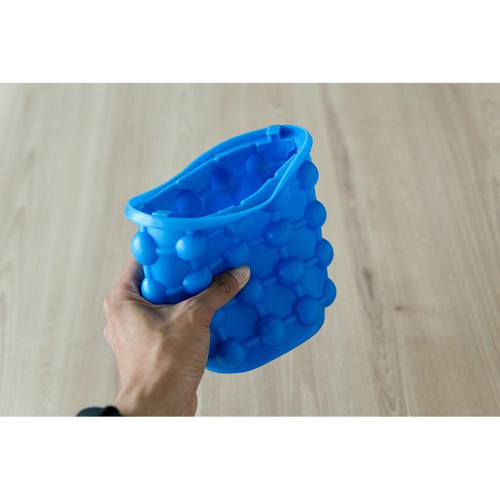 ️ Khay đựng đá tủ lạnh,Hộp làm đá hình trụ