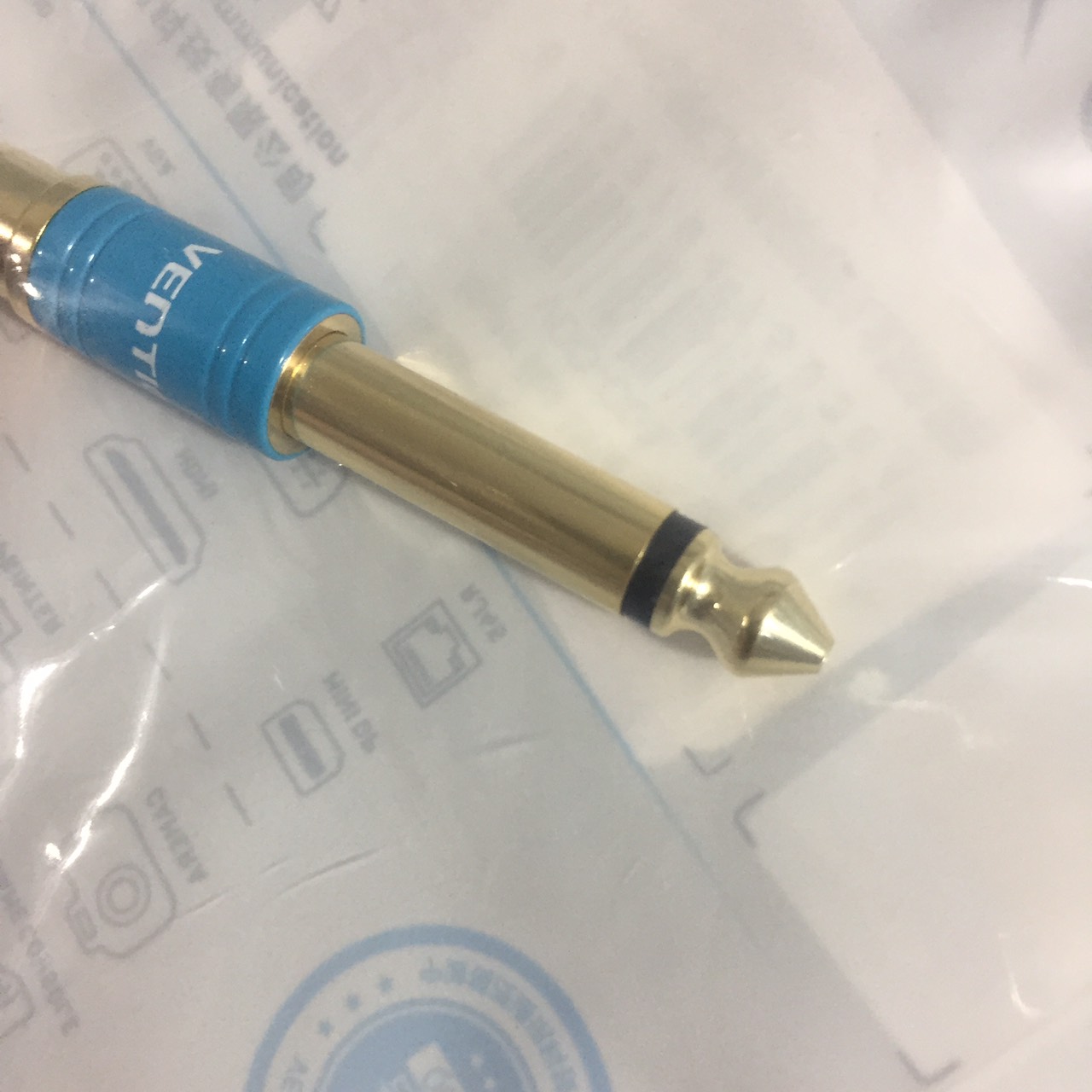 Đầu chuyển 6.5mm Male ra RCA Female Vention VDD-C03 _ Hàng chính hãng