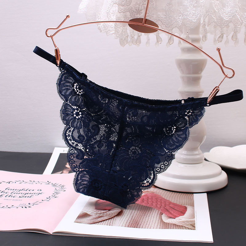 Combo 2 quần lót ren nữ sexy cạp thấp, dây hông mảnh đầy gợi cảm LYEQ051