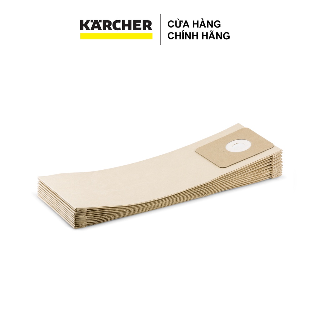 Túi lọc bụi giấy dành cho máy hút bụi Karcher NT 8/1 - Hàng chính hãng
