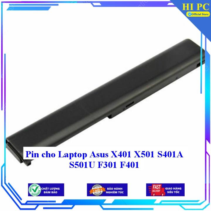 Pin cho Laptop Asus X401 X501 S401A S501U F301 F401 - Hàng Nhập Khẩu