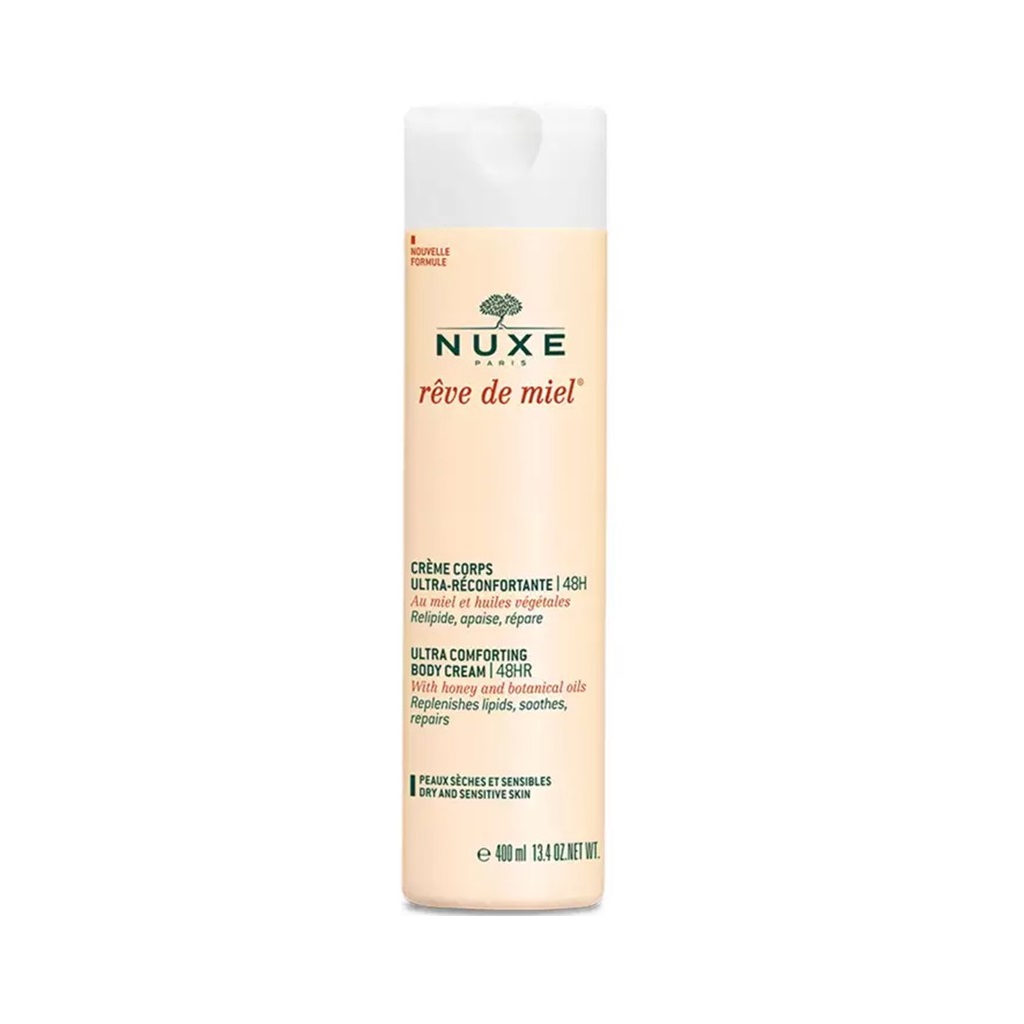 Nuxe Body Cream Rêve De Miel - Dưỡng Thể Tinh Chất Mật Ong 400ml