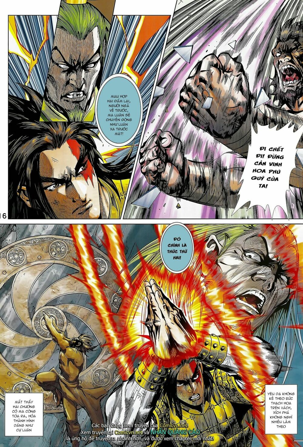 xuân thu mãnh sĩ chapter 14.1 16