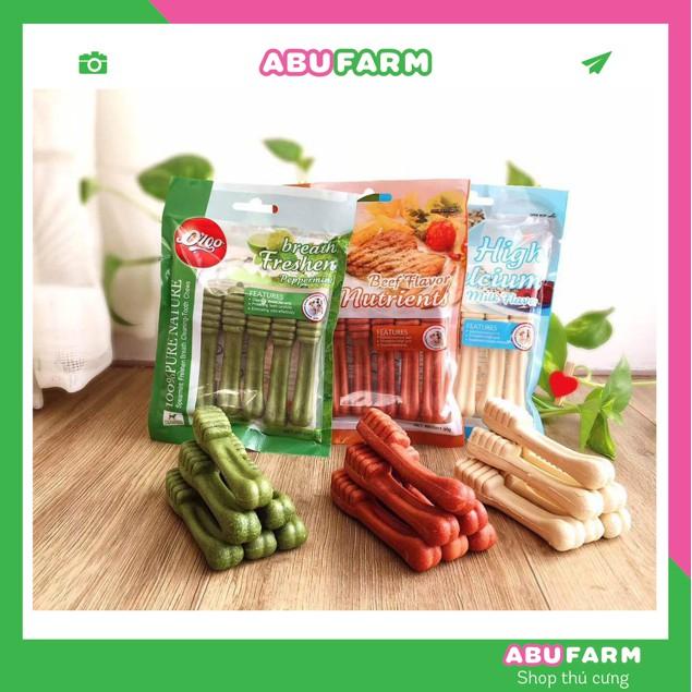 Xương gặm Orgo high calcium cho chó bổ sung dinh dưỡng - canxi -sạch răng - khử hôi miệng
