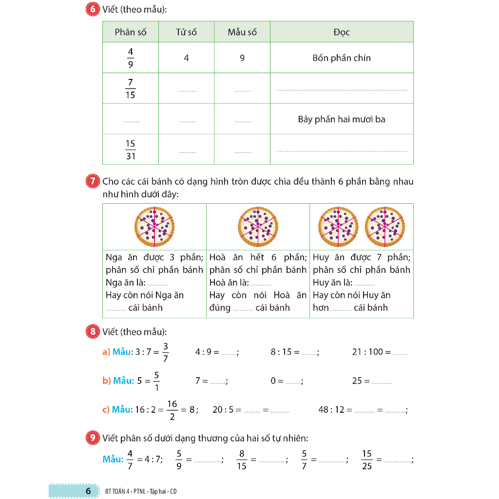 Sách - Bài tập phát triển năng lực Toán 4 Tập 2