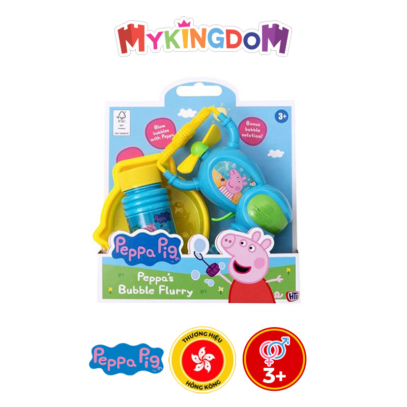 Đồ Chơi PEPPA PIG Bộ Phun Bong Bóng Của Peppa 1375962