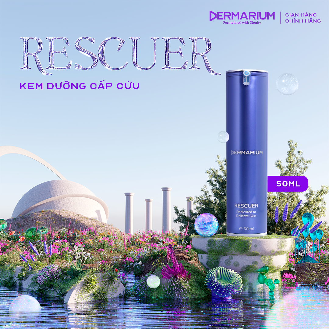 Dermarium Rescuer - Kem dưỡng phục hồi 50ml