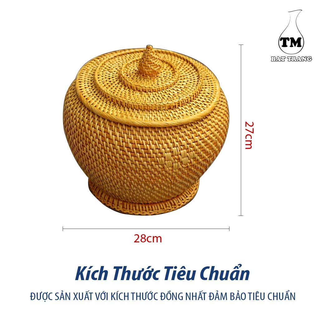 Combo Ấm Tích Và Ủ Mây Dung Tích 1,5L - Gốm sứ Bat Trang