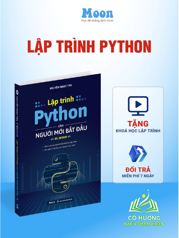 Sách lập trình Python cơ bản, cho người mới bắt đầu