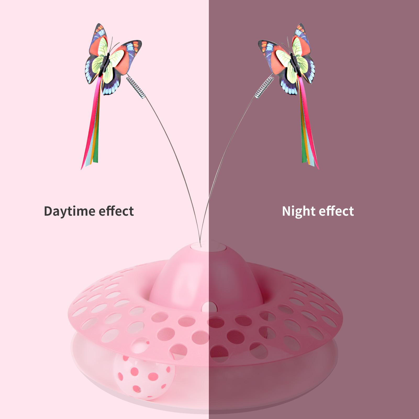Đồ chơi mèo xoay điện 360 °
