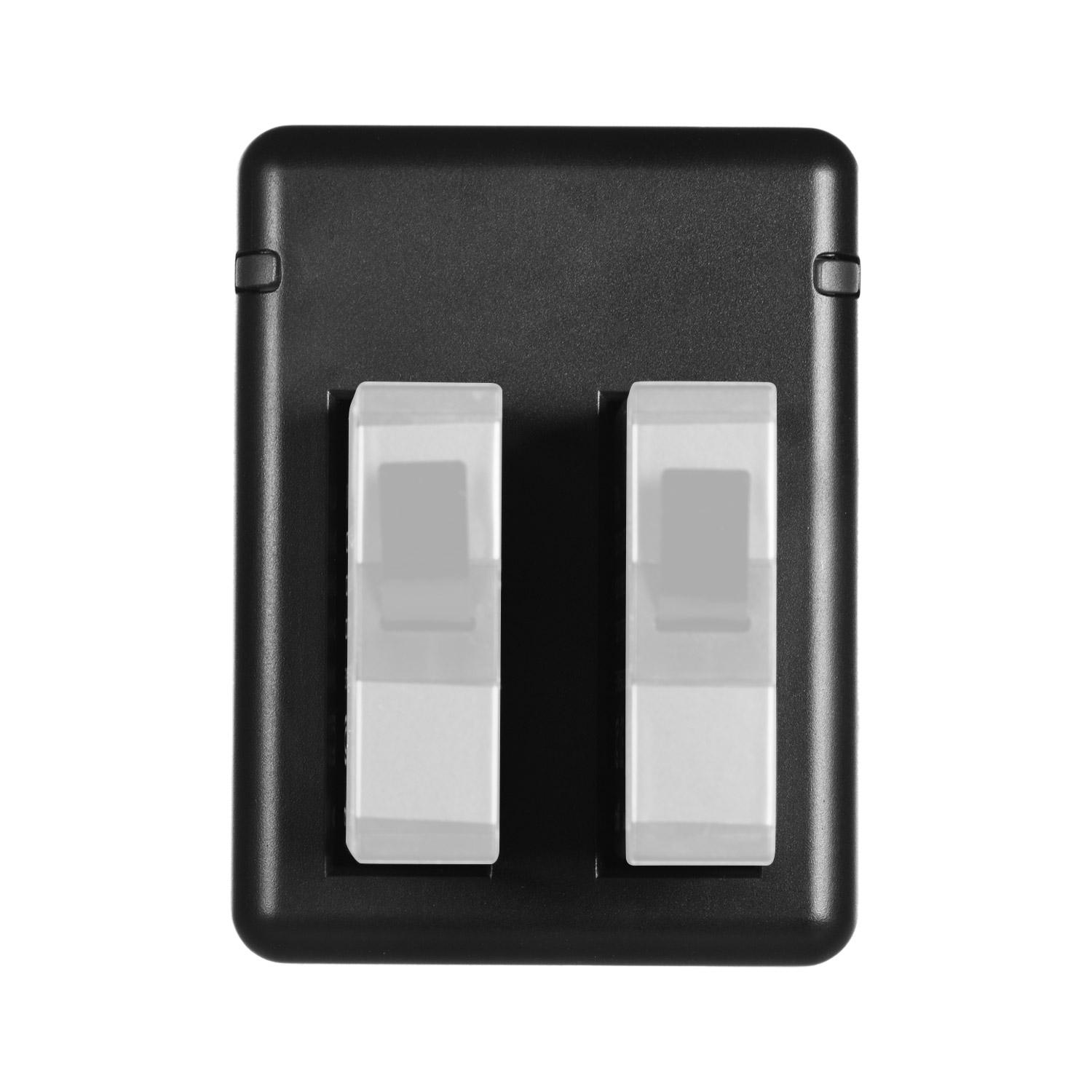 Bộ sạc pin máy ảnh khe cắm kép di động với đèn báo cáp USB Tương thích với pin máy ảnh Insta360 one X