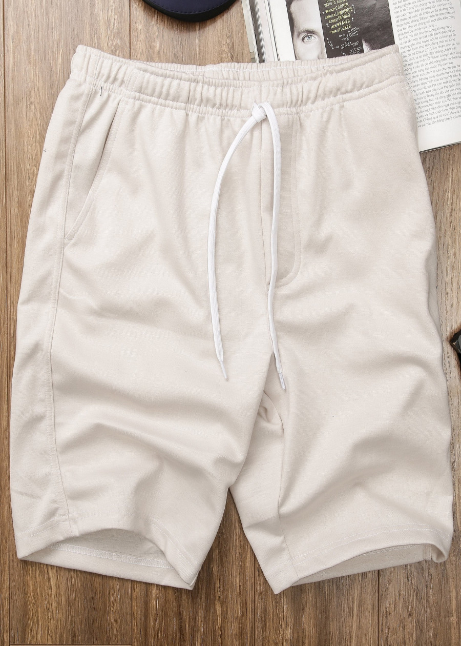 Quần Short Màu Kem