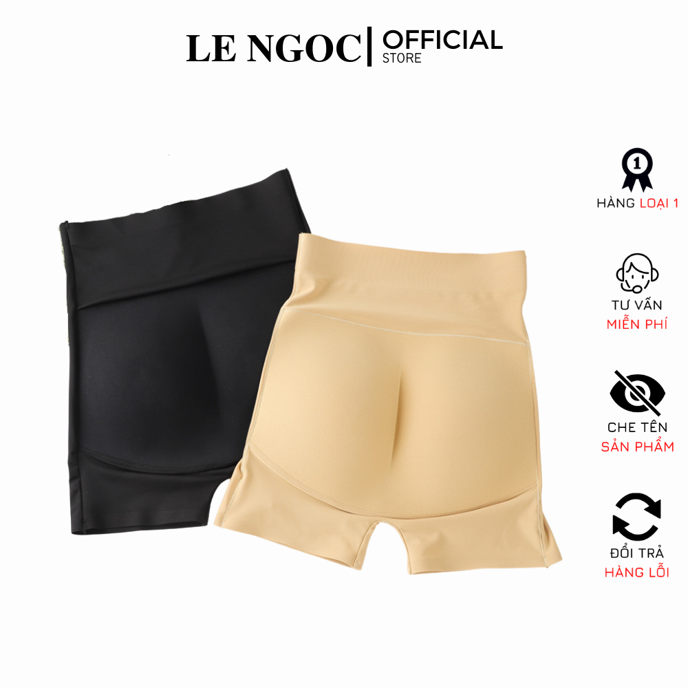 Quần độn mông,quần nâng mông định hình cạp cao gen bụng mặc váy, áo dài chất đúc su cao cấp LN151