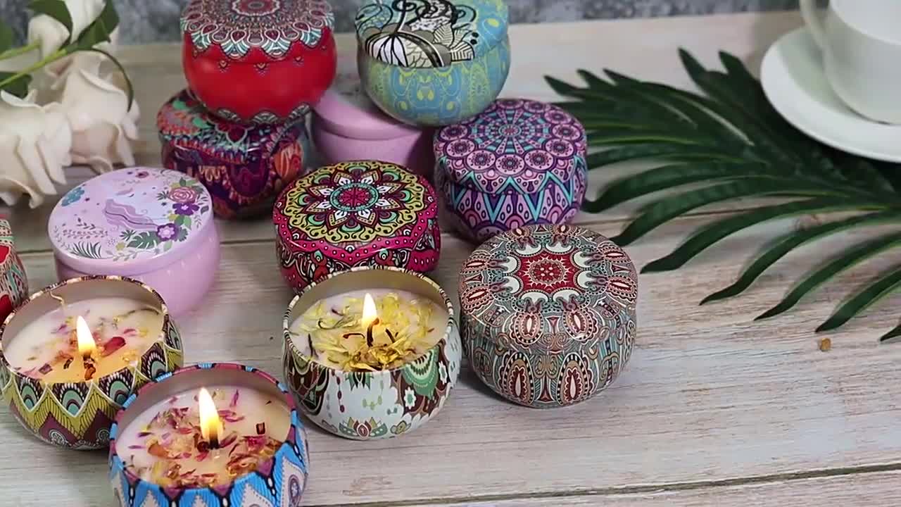 NẾN THƠM SET QUÀ TẶNG 4 MÙI BẤT KỲ