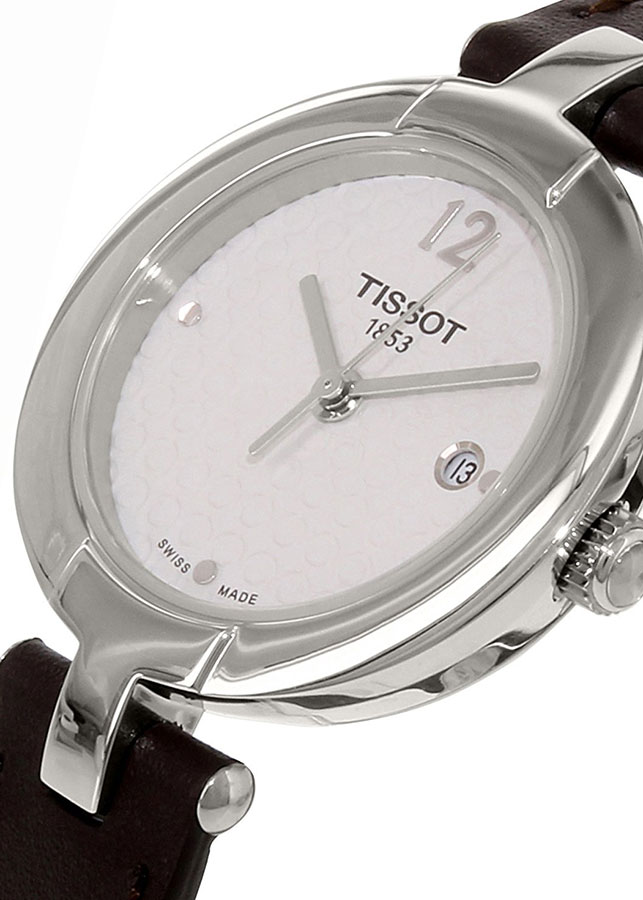 Đồng Hồ Nữ Dây Da Tissot T084.210.16.017.03 (27.95mm) - Nâu