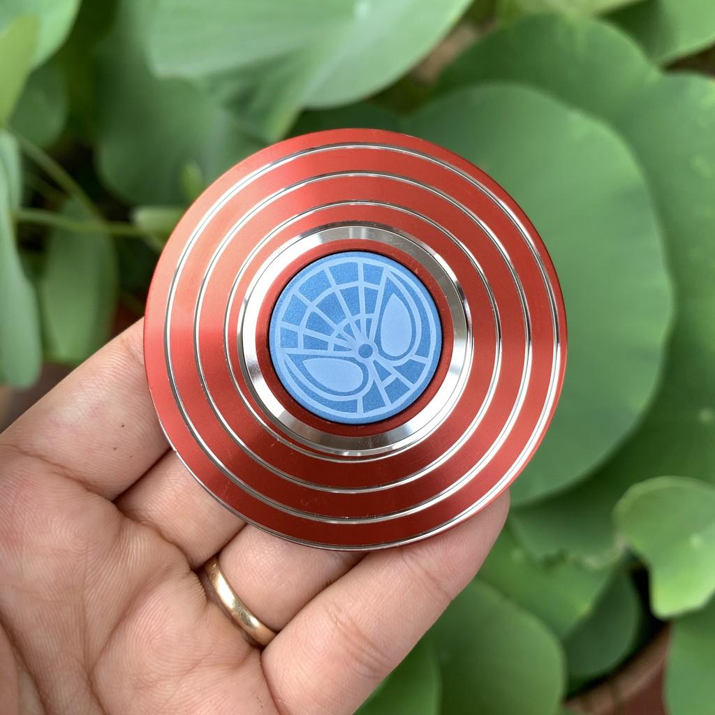 CON QUAY SPINNER CAPTAIN AMERICA VÀ NGƯỜI NHỆN KIM LOẠI CAO CẤP 150 mẫu bán sỉ