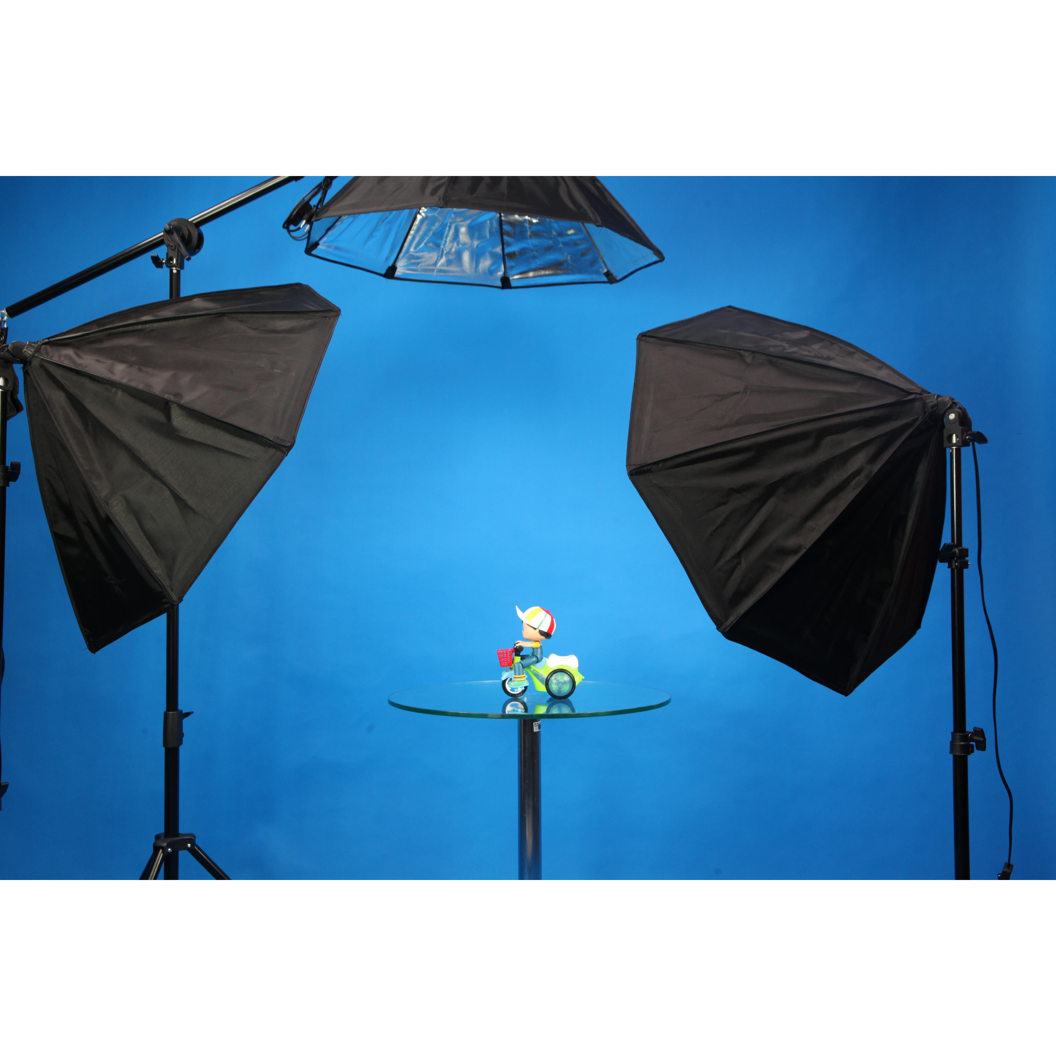 Combo 3 đèn LED360 60w softbox bát giác 75cm