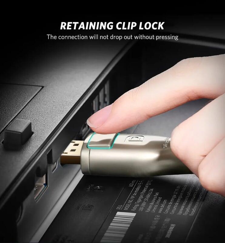 Ugreen UG30120DP107TK 2M Màu Đen Cáp 2 Đầu Displayport V1.2 cao cấp hỗ trợ 4K*2K 60GHz - HÀNG CHÍNH HÃNG