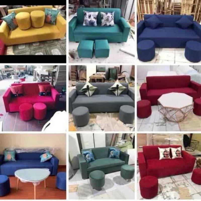 Sofa giá rẻ cả bộ đủ màu