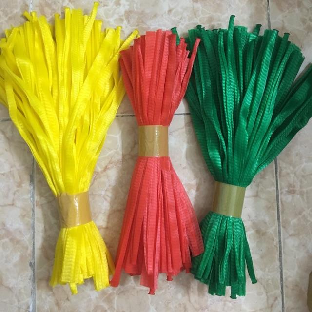 150 túi lưới nhựa đựng hành, tỏi, trái cây