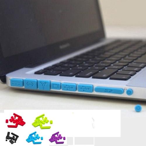 Bộ 9 nút silicon chống bám bụi dành cho máy tính xách tay Macbook